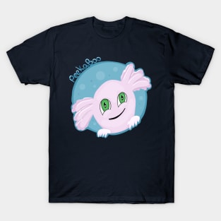 Peekaboo axolotl T-Shirt